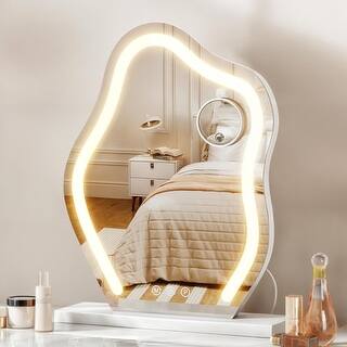 stylish Modern Irregular LED Bathroom Mirror | 2.5 x 3 Ft | Custom Size & Design Available |