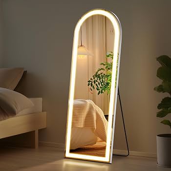 Modern LED Arch Standing Mirror | 3 Years Warranty | Custom Size Available